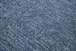 Alora Decor Emerson Hand-Tufted 100% Wool Blue Damask Rug With Multi-Level Pile For Elegant Casual Comfort 10' x 13' EMRES101900090113