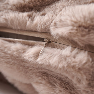 Hiend Accents Ruched Rabbit Euro Pillow - Luxurious Comfort With Plush Down Insert For Elegant Home Décor Blush Shell, 100% Polyester,Fill, 100% Waterfowl Feathers Es5004-os-bh