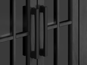 Legends Furniture Bridgevine Home Essex 97 Inch Fireplace Tv Stand Console For Tvs Up To 100 Inches, Black And Whiskey Finish Black Poplar Solids And Okoume Veneers Es5410.Swk