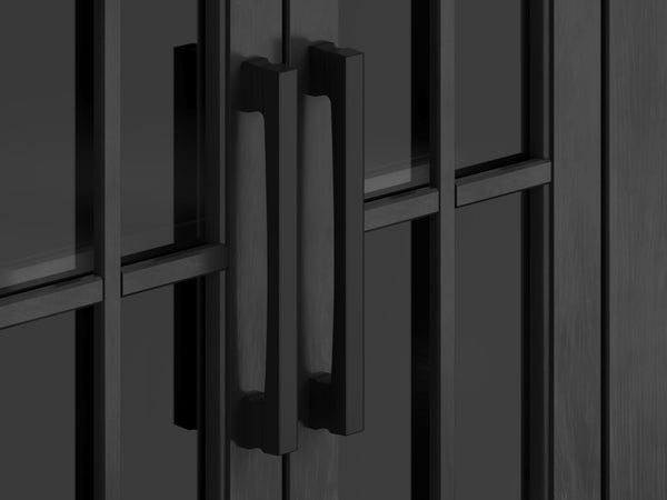 Legends Furniture Bridgevine Home Essex 97 Inch Fireplace Tv Stand Console For Tvs Up To 100 Inches, Black And Whiskey Finish Black Poplar Solids And Okoume Veneers Es5410.Swk