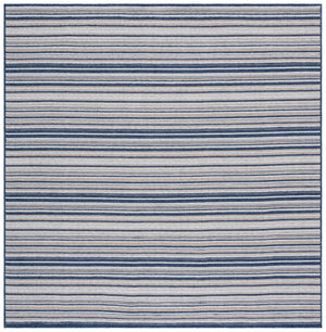 Safavieh Escape Elegant Medium Area Rug - Modern Power Loomed Design, Washable & Slip-resistant Comfort Beige ,Blue 70% Polypropylene,30% Cotton Esc600m-9