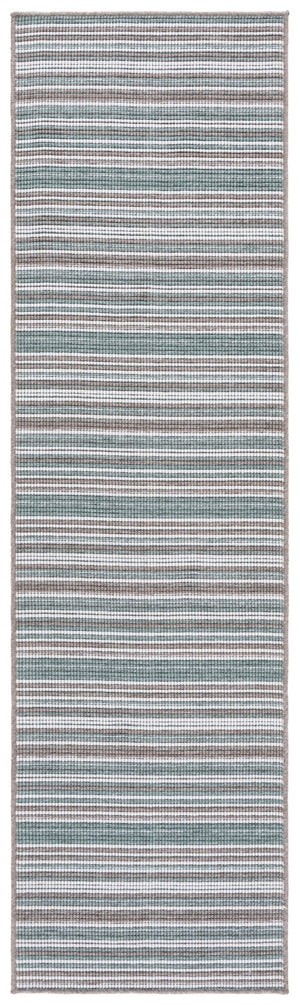 Safavieh Escape Elegant Medium Area Rug - Modern Power Loomed Design, Washable & Slip-resistant Comfort Green ,Brown 70% Polypropylene,30% Cotton Esc600y-9