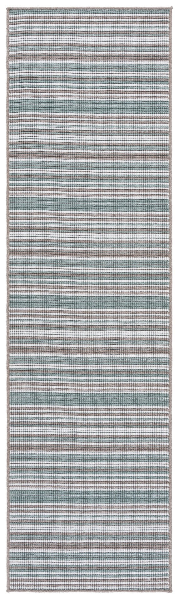 Safavieh Escape Elegant Medium Area Rug - Modern Power Loomed Design, Washable & Slip-resistant Comfort Green ,Brown 70% Polypropylene,30% Cotton Esc600y-9