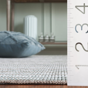 Safavieh Escape Elegant Medium Area Rug - Modern Power Loomed Design, Washable & Slip-resistant Comfort Green ,Brown 70% Polypropylene,30% Cotton Esc600y-9