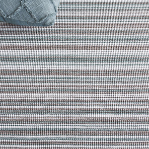 Safavieh Escape Elegant Turkish Runner Rug - Modern Old World Charm, Washable, Slip-resistant & Cozy Design Green ,Brown 70% Polypropylene,30% Cotton Esc600y-5