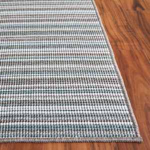 Safavieh Escape Elegant Medium Area Rug - Modern Power Loomed Design, Washable & Slip-resistant Comfort Green ,Brown 70% Polypropylene,30% Cotton Esc600y-9