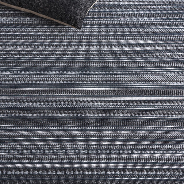 Safavieh Escape Chic Minimalist Area Rug - Stylish Grey And Ivory Design For Modern Home Decor Elegance Grey ,Ivory 65% Cotton,35% Polypropylene Esc700f-8