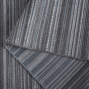 Safavieh Escape Modern Turkish Runner Area Rug - Stylish Grey & Ivory Design, Durable, Washable, Versatile Grey ,Ivory 65% Cotton,35% Polypropylene Esc700f-5