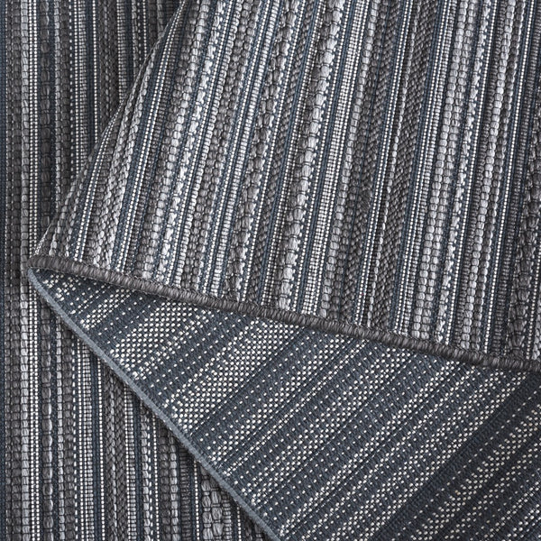 Safavieh Escape Chic Minimalist Area Rug - Stylish Grey And Ivory Design For Modern Home Decor Elegance Grey ,Ivory 65% Cotton,35% Polypropylene Esc700f-8