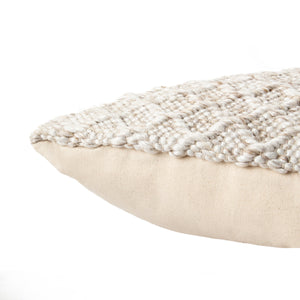 Jaipur Living Jaipur Living Azmund Handwoven Wool Blend Oversized Floor Pillow for Cozy Spaces Down PLW103367