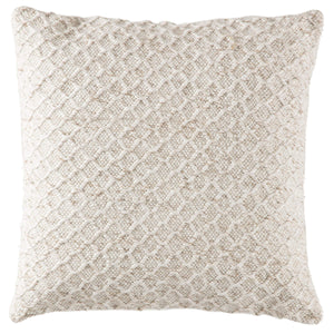 Jaipur Living Jaipur Living Azmund Handwoven Wool Blend Oversized Floor Pillow for Cozy Spaces Down PLW103367