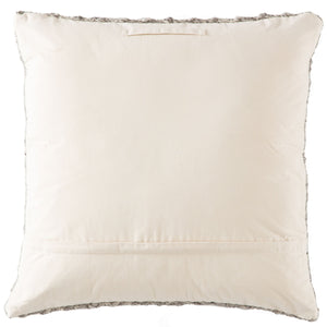 Jaipur Living Jaipur Living Azmund Handwoven Wool Viscose Floor Pillow Cover for Cozy Spaces Gray PLC102253