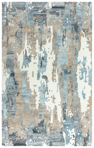 Rizzy Essence ESS107 Hand Tufted Modern Wool/Recycled Polyester Rug Sand 8'6" x 11'6"