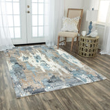 Rizzy Essence ESS107 Hand Tufted Modern Wool/Recycled Polyester Rug Sand 8'6" x 11'6"