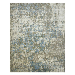 AMER Rugs Essence Hand-knotted Wool Silk Abstract Rug Carved High-low Pile Modern Living ESS20810