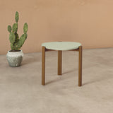 Manhattan Comfort Gales Mid-Century Modern End Table Pistachio Green ET-82742-GR