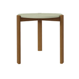 Manhattan Comfort Gales Mid-Century Modern End Table Pistachio Green ET-82742-GR