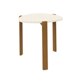 Manhattan Comfort Gales Mid-Century Modern End Table Greige ET-82742-OW