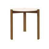 Manhattan Comfort Gales Mid-Century Modern End Table Greige ET-82742-OW