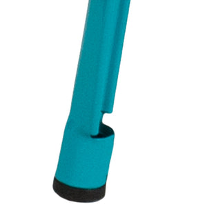 English Elm Kai Commercial-Grade 30" Backless Barstool - Stylish, Stackable Seating for Indoor and Outdoor Use Crystal Teal-Blue ET-BT3503-30-CB-GG