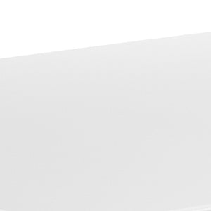 English Elm Felix Commercial-Grade Square Metal Table for Indoor-Outdoor Use – Perfect for Cafes and Patios White 31.5" Square ET-CT002-1-WH-GG