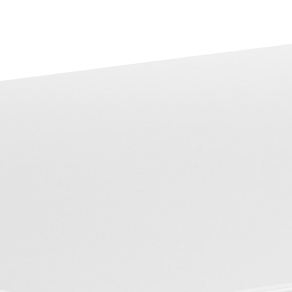 English Elm Felix Commercial-Grade Square Metal Table for Indoor-Outdoor Use – Perfect for Cafes and Patios White 31.5" Square ET-CT002-1-WH-GG