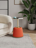 Anderson End Table 1.0 in Orange ET004-OR Manhattan Comfort