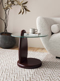 Artesia  End Table in Dark Walnut ET008 Manhattan Comfort