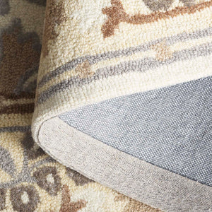 Safavieh Earthly Treasures Hand-tufted Area Rug - Elegant Transitional Design For Cozy Living Spaces Ivory ,Grey 65% Wool,20% Cotton,15% Viscose Et210f-6