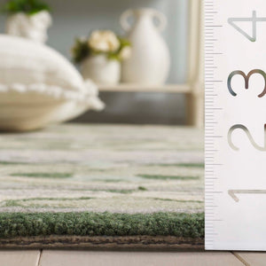 Safavieh Earthly Treasures Hand-tufted Area Rug - Elegant Transitional Design For Cozy Living Spaces Sage ,Beige 65% Wool,20% Cotton,15% Viscose Et210w-6