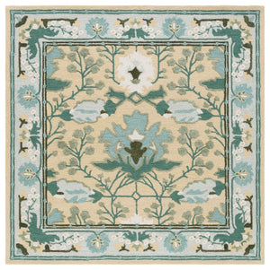 Safavieh Earthly Treasures Hand-tufted Area Rug - Elegant Transitional Design For Cozy Living Spaces Sage ,Beige 65% Wool,20% Cotton,15% Viscose Et210w-6