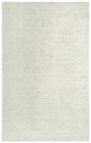 Rizzy Etchings ETC105 Hand Tufted Transitional Wool Rug Gray 8'6" x 11'6"