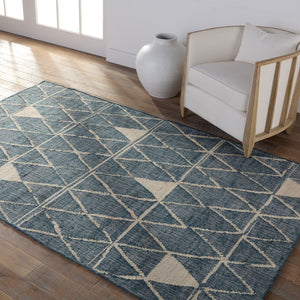Jaipur Living Eterna Helina Global Contemporary Handmade Indoor Rug Navy 9'x12'