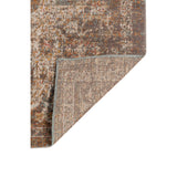 AMER Rugs Eternal Lisbon ETE-11 Power-Loomed Machine Made Polypropylene Transitional Medallion Rug Taupe 6'7" x 6'7"R