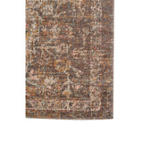 AMER Rugs Eternal Lisbon ETE-11 Power-Loomed Machine Made Polypropylene Transitional Medallion Rug Taupe 6'7" x 6'7"R