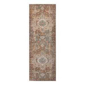 Amer Rugs Eternal Farmhouse Medallion Power-loom Area Rug – Vintage Charm And Durability For Any Space Taupe Polypropylene Ete112776