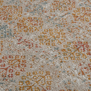 Amer Rugs Eternal Farmhouse Bordered Area Rug - Vintage Charm, Durable Design For Timeless Home Elegance Beige,Rust Polypropylene Ete162203