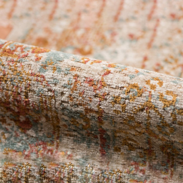 Amer Rugs Eternal Farmhouse Bordered Area Rug - Vintage Charm, Durable Design For Timeless Home Elegance Beige,Rust Polypropylene Ete162203