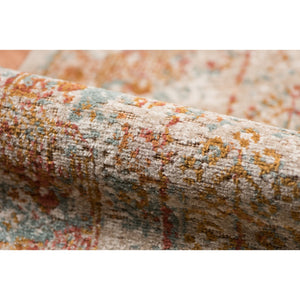 AMER Rugs Eternal Pierson ETE-16 Power-Loomed Machine Made Polypropylene Transitional Bordered Rug Beige 6'7" x 6'7"R