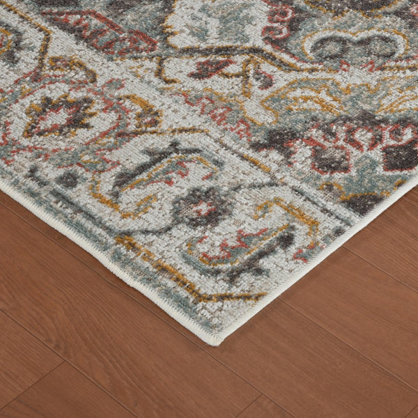 Amer Rugs Eternal Farmhouse Medallion Power-loom Area Rug – Vintage Charm And Durability For Any Space Beige,Sand Polypropylene Ete202776