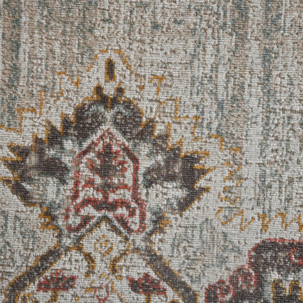 Amer Rugs Eternal Farmhouse Medallion Power-loom Area Rug – Vintage Charm And Durability For Any Space Beige,Sand Polypropylene Ete202776