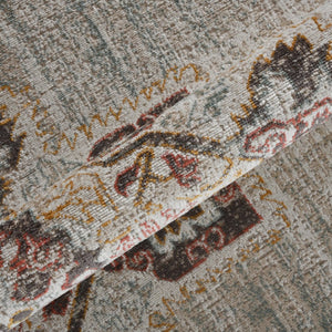 Amer Rugs Eternal Farmhouse Medallion Power-loom Area Rug – Vintage Charm And Durability For Any Space Beige,Sand Polypropylene Ete202776