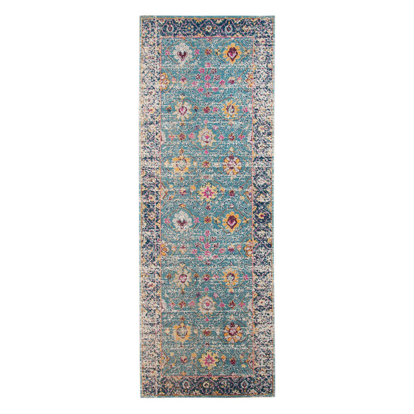 Eternal Vintage Floral Power-loomed Polypropylene Area Rug for Living and Dining Rooms