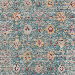 Eternal Vintage Floral Power-loomed Polypropylene Area Rug for Living and Dining Rooms