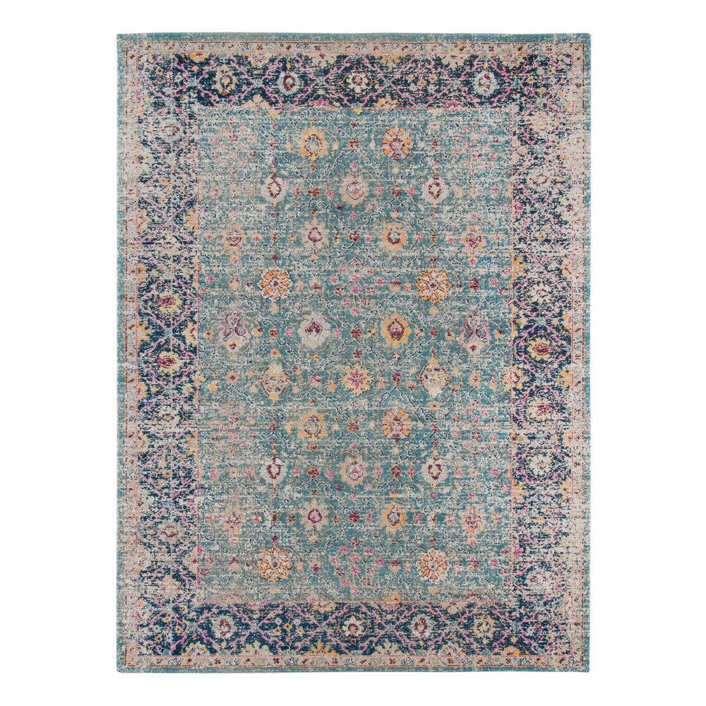 AMER Rugs Eternal Vintage Floral Power-loomed Polypropylene Area Rug for Living and Dining Rooms 5'7" X 7'6" ETE285776