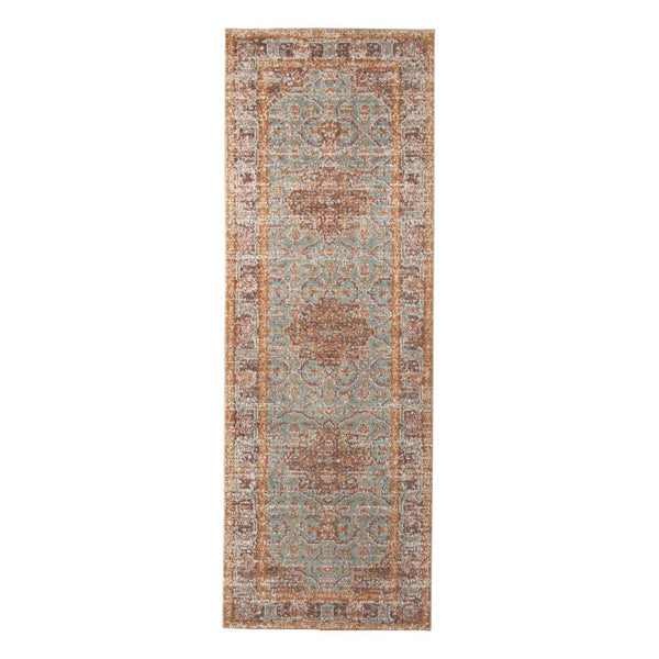 Amer Rugs Eternal Farmhouse Bordered Area Rug - Vintage Charm, Durable Design For Timeless Home Elegance Seafoam Green Polypropylene Ete302776