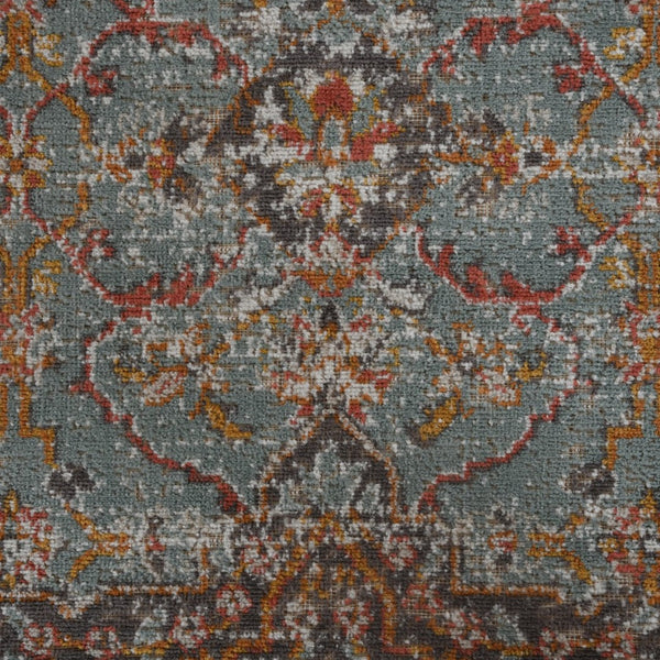 Amer Rugs Eternal Farmhouse Bordered Area Rug - Vintage Charm, Durable Design For Timeless Home Elegance Seafoam Green Polypropylene Ete302776