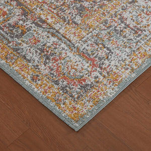 Eternal Bordered Farmhouse Area Rug Power-loomed Polypropylene for Stylish Living Spaces