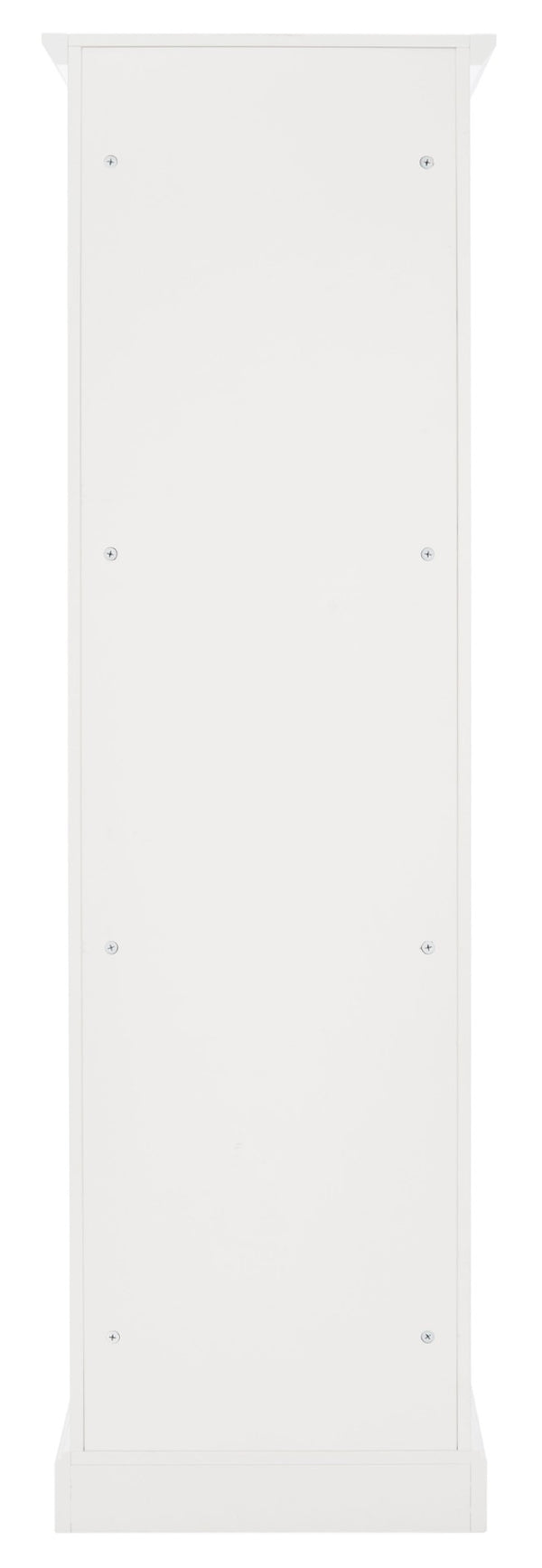 Safavieh Surrey Elegant Hall Tree With 6 Open Shelves And 2 Hooks For Organized Entryway Storage Solutions White ETG2101A