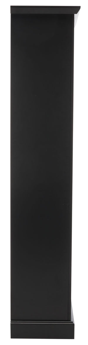 Safavieh Surrey Elegant Hall Tree With 6 Open Shelves And 2 Hooks For Organized Entryway Storage Solutions Black ETG2101B